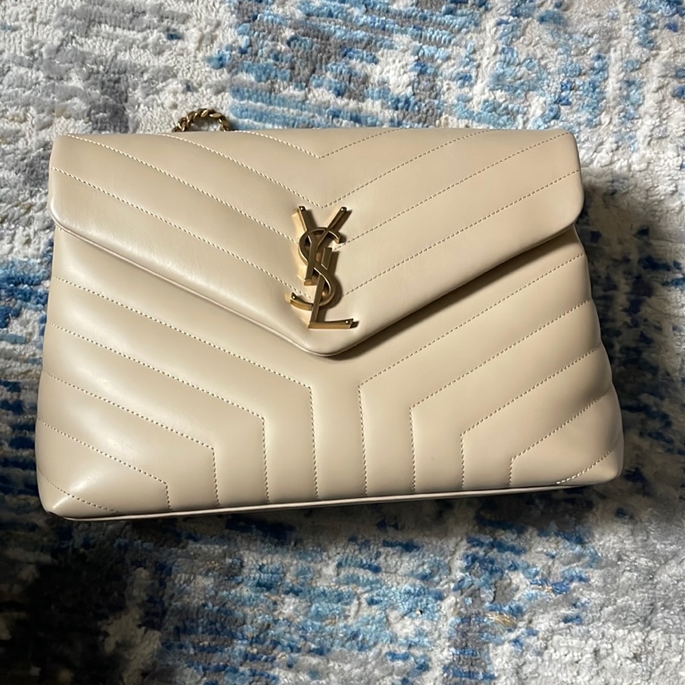 Saint Laurent YSL Loulou Medium Chain Bag